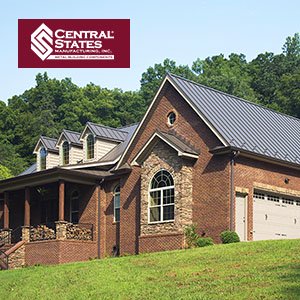 House with Central States Metal Roofing